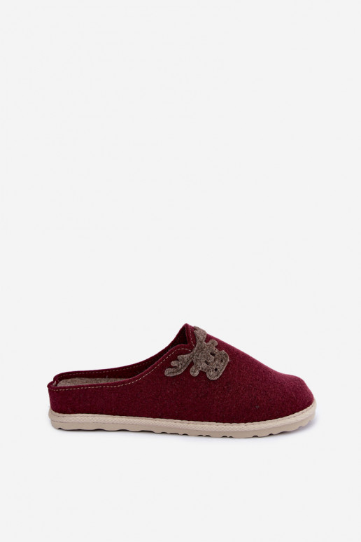 Čības   Inblu CS000049 bordo krāsas