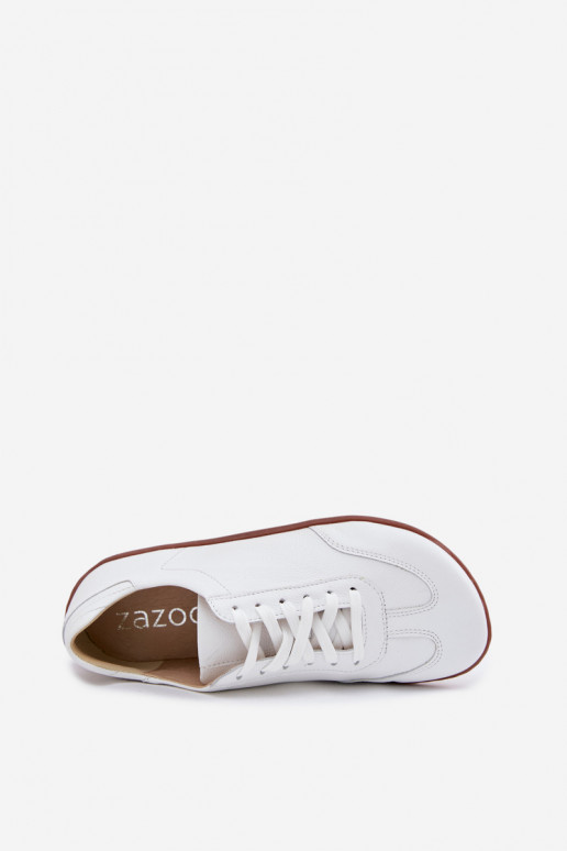   sieviešu puszābaki Barefoot Zazoo N1243 baltas krāsas