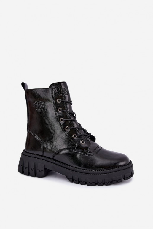   siltināti zābaki Lee Cooper LCJ-26-16-4696 Melns