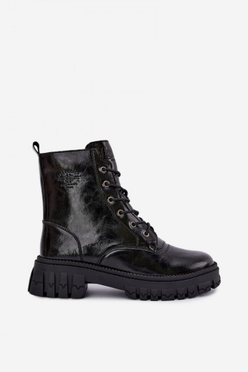   siltināti zābaki Lee Cooper LCJ-26-16-4696 Melns 2