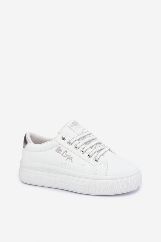  modeļa apavi  ar platformu Lee Cooper LCJ-26-44-4561 baltas krāsas