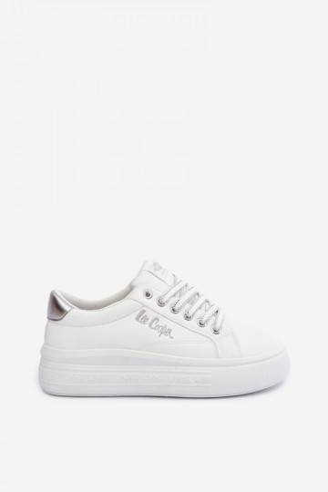  modeļa apavi  ar platformu Lee Cooper LCJ-26-44-4561 baltas krāsas 2