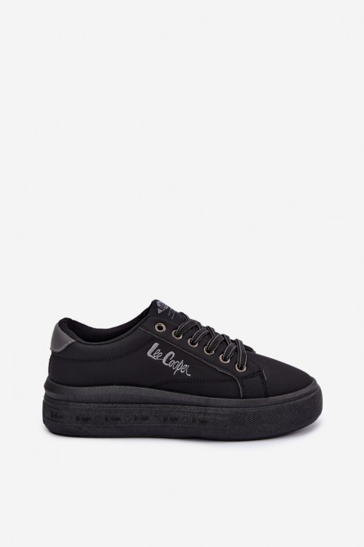 brīvā laika apavi ar platformu Lee Cooper LCJ-26-44-4560 Melns
