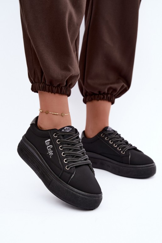 brīvā laika apavi ar platformu Lee Cooper LCJ-26-44-4560 Melns
