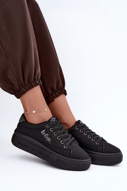 brīvā laika apavi ar platformu Lee Cooper LCJ-26-44-4560 Melns