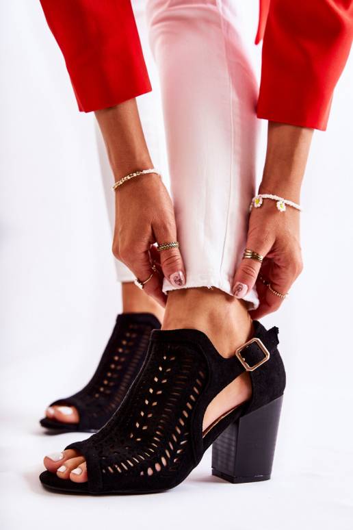 Sieviešu puszābaki Cut Out melnas...