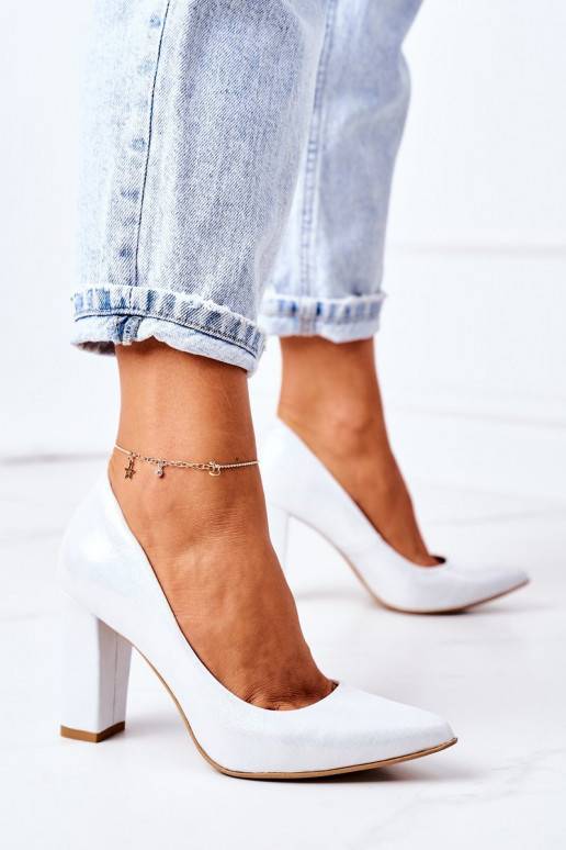 Satina auduma kurpes sudraba krāsas