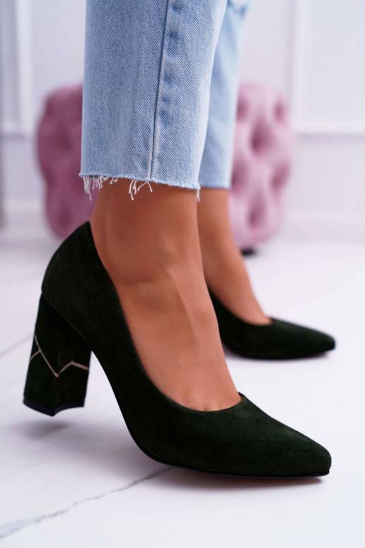 Kurpes Laura Messi zamšādas Zaļas...