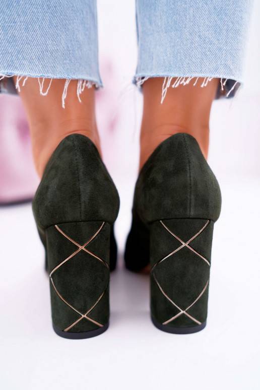 Kurpes Laura Messi zamšādas Zaļas...