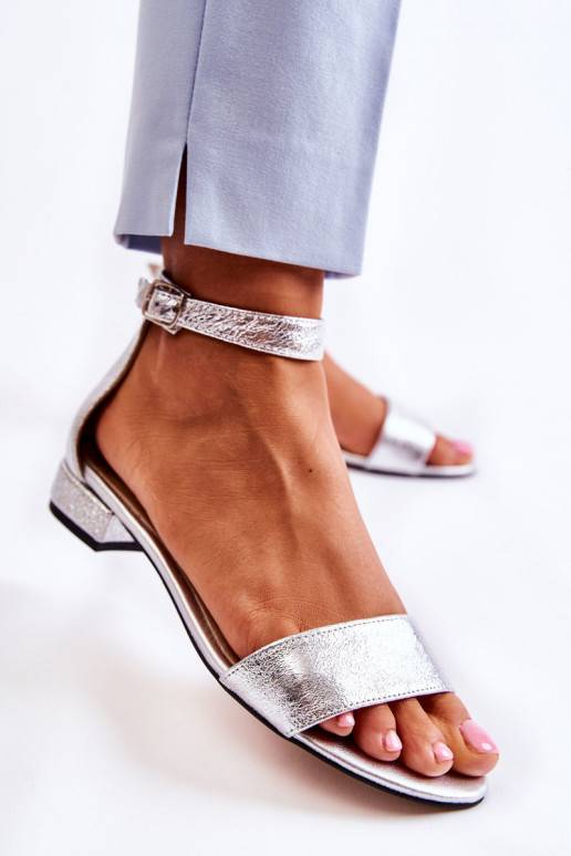 Sandales Sudraba krāsas no Shanley
