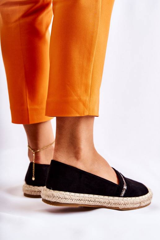 Klasiska modeļa espadrilles melnas... Klasiska modeļa espadrilles melnas...