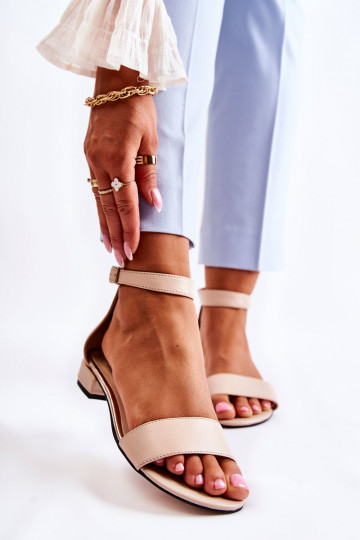 sandales smilšu krāsas Shanley 2