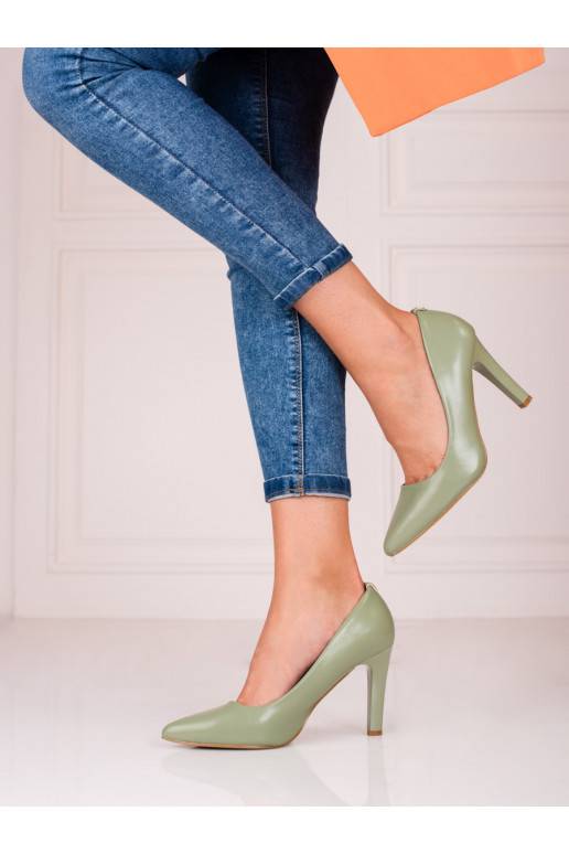 Augstpapēžu kurpes pistacjowe Shelovet