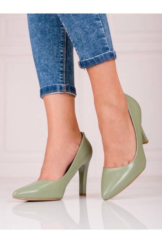 Augstpapēžu kurpes pistacjowe Shelovet