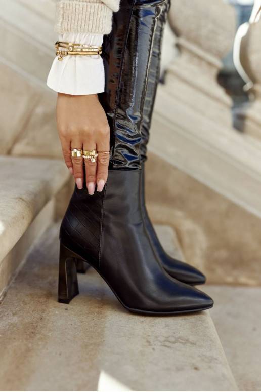 Sieviešu puszābaki melnas krāsas ar... Sieviešu puszābaki melnas krāsas ar...