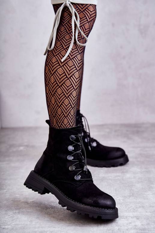 zamšādas siltināti Sieviešu puszābaki...