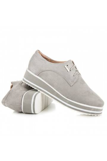 pelēka krāsa Apavi