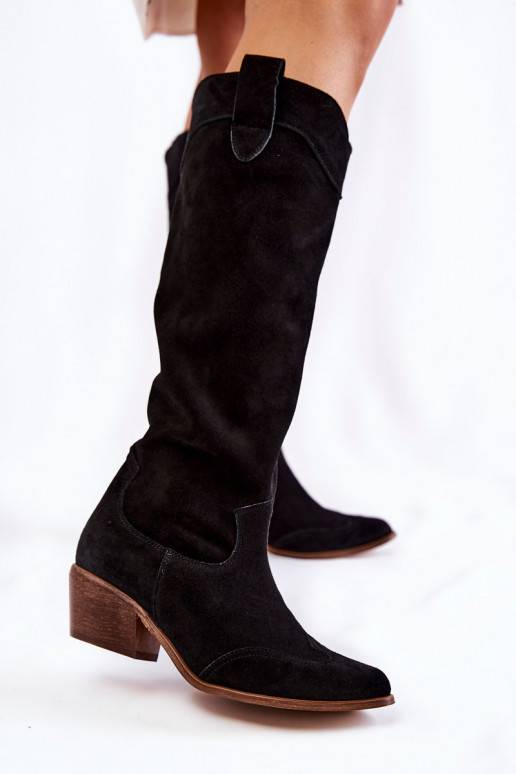 garie zābaki ar papēdi melnas krāsas garie zābaki ar papēdi melnas krāsas