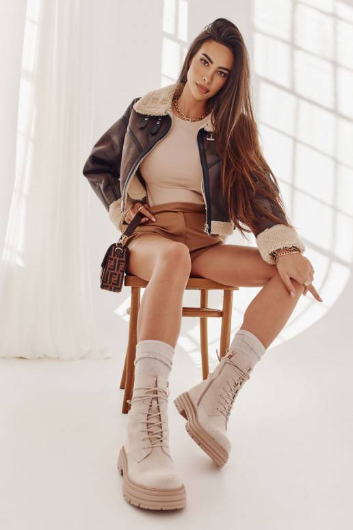 zamšādas Sieviešu puszābaki šņorējami... zamšādas Sieviešu puszābaki šņorējami...