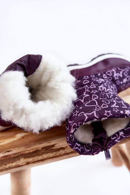 Sniega apavi siltināti violetās... Sniega apavi siltināti violetās...