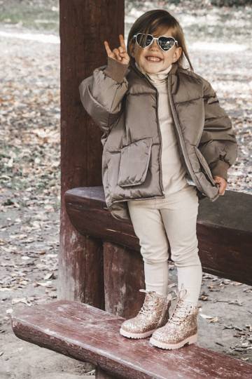 Bērnu apavi Zelta krāsas... 2