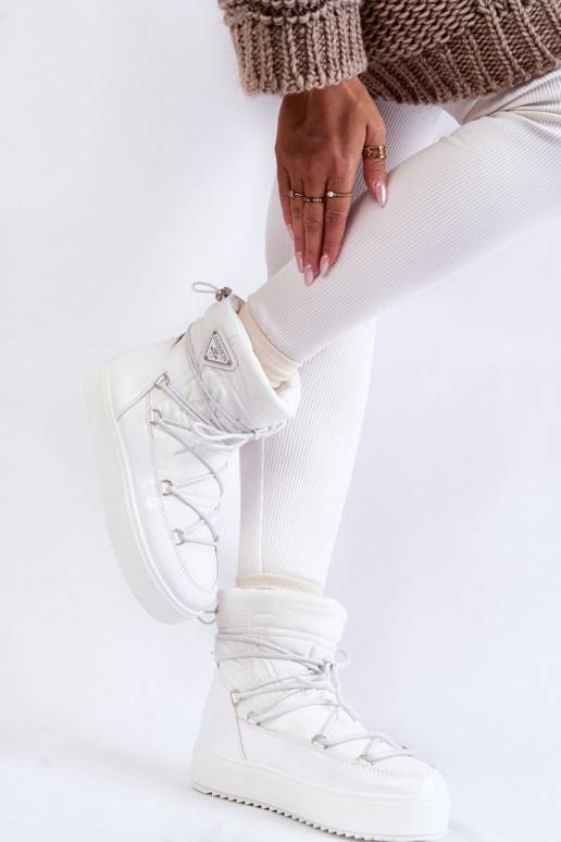 Stilīgasrnas sniega apavi šņorējami...