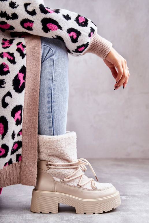 Sieviešu puszābaki sniega apavi ar...