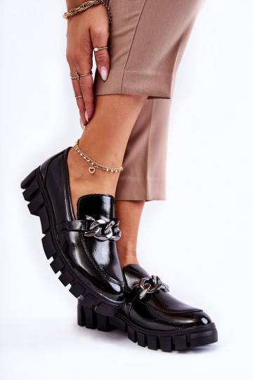 Laque apavi ar platformu...