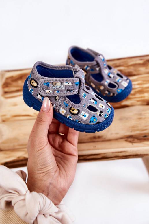 Kurpes/čības Befado Pelēkas krāsas