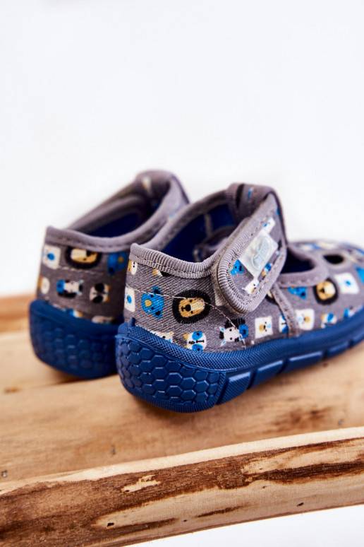 Kurpes/čības Befado Pelēkas krāsas