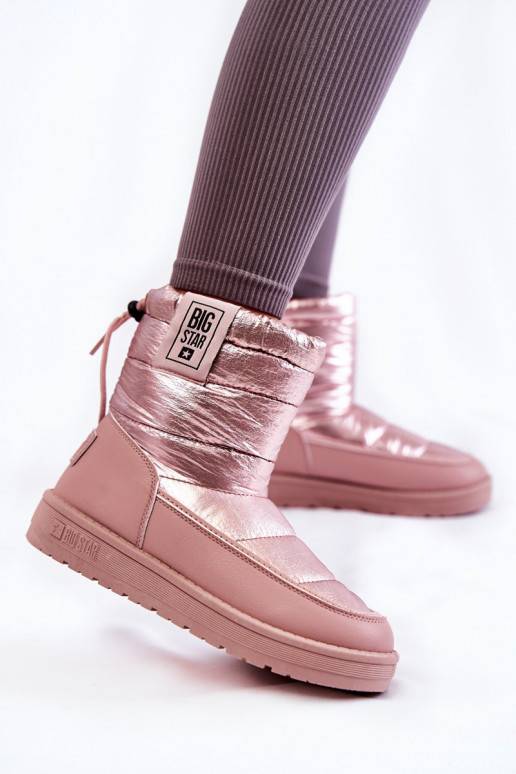 Sniega apavi Big Star Rozā krāsas