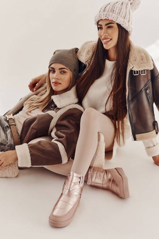 Sniega apavi Big Star Rozā krāsas