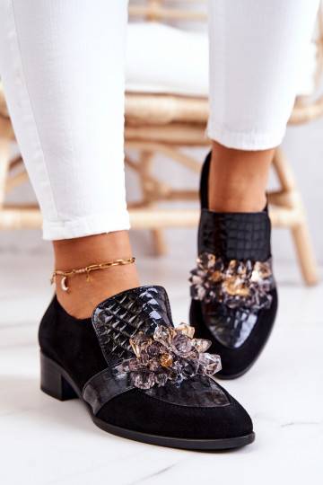 Zamšādas apavi ar... 2