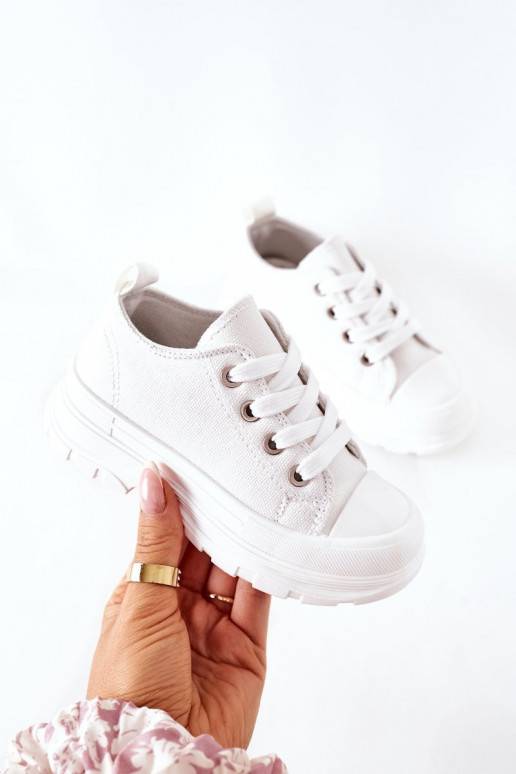 Bērnu brīvā laika apavi ar platformu...