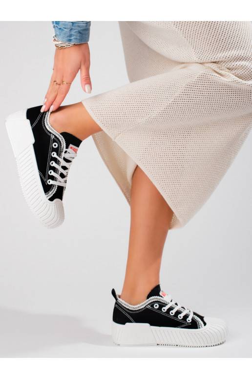  Sieviešu zābaki Shelovet Melnas krāsas