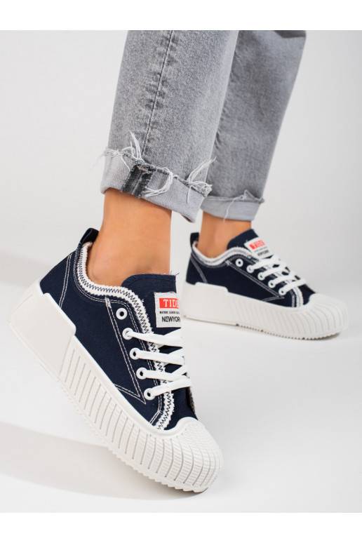  Sieviešu zābaki Shelovet Zilas krāsas