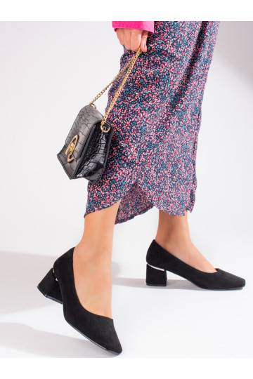 Augstpapēžu kurpes Vinceza  Melnas krāsas 2