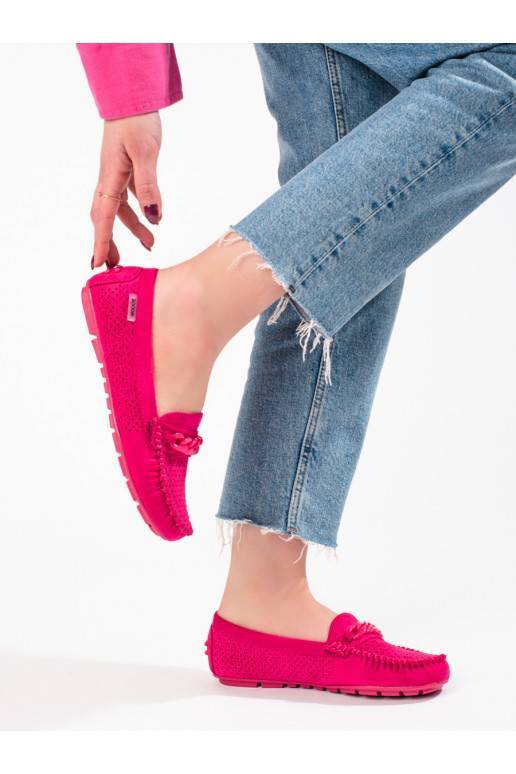   mokasīni  shelovet rozā krāsa