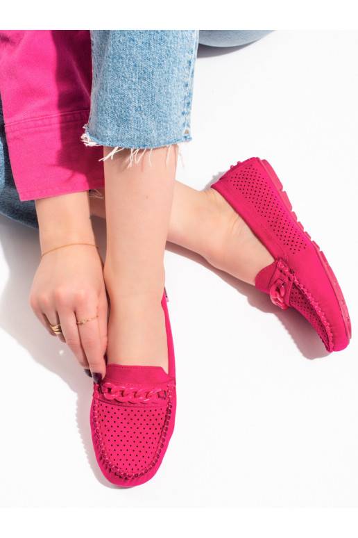   mokasīni  shelovet rozā krāsa
