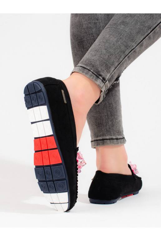 zamšādas  mokasīni Shelovet Melnas krāsas