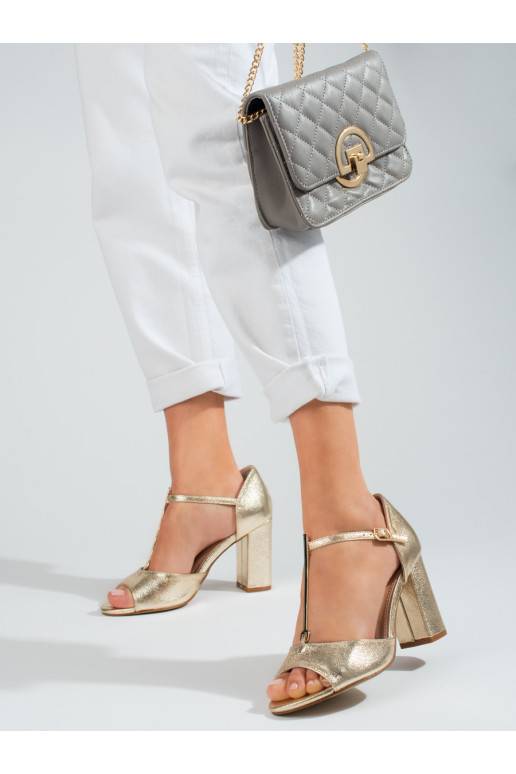 Zelta krāsas   kurpes  Shelovet