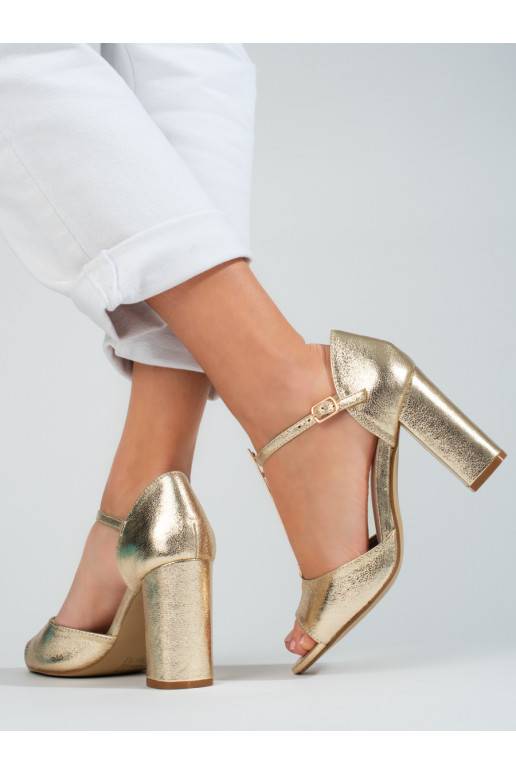 Zelta krāsas   kurpes  Shelovet