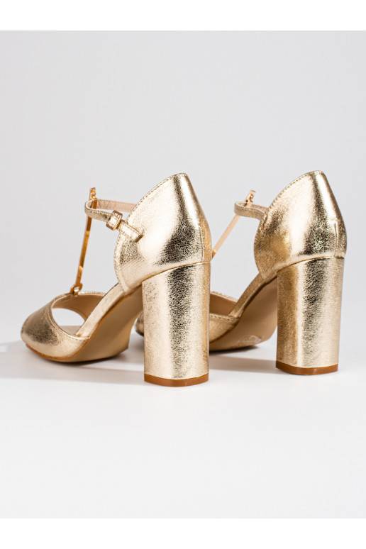 Zelta krāsas   kurpes  Shelovet