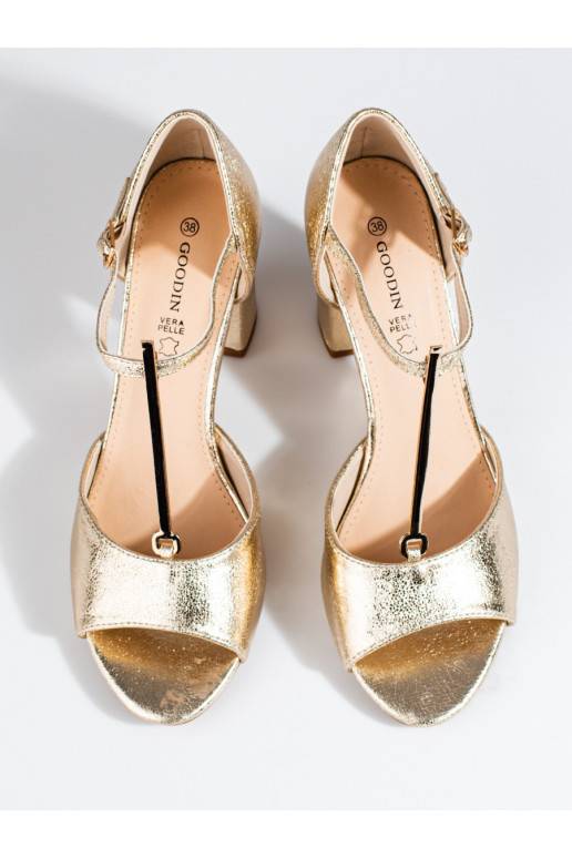 Zelta krāsas   kurpes  Shelovet