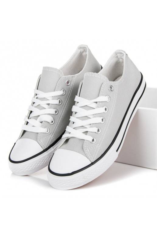 Sieviešu zābaki  pelēkas krāsas Shelovet