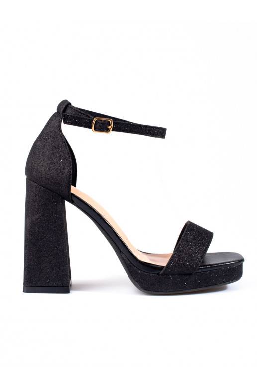  brokatowe  kurpes uz papēža Shelovet