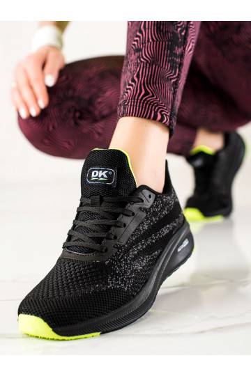 Sporta stila apavi fitness DK Melnas krāsas 2