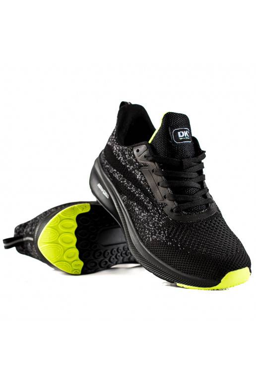 Sporta stila apavi fitness DK Melnas krāsas