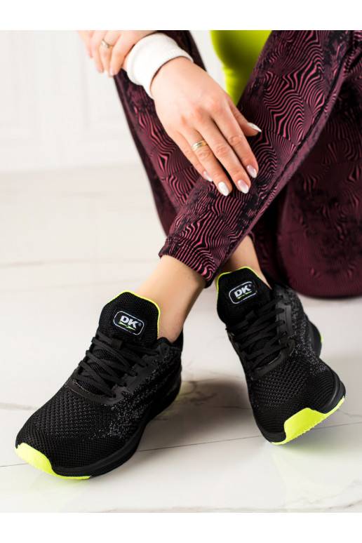 Sporta stila apavi fitness DK Melnas krāsas