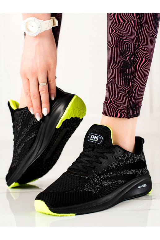 Sporta stila apavi fitness DK Melnas krāsas